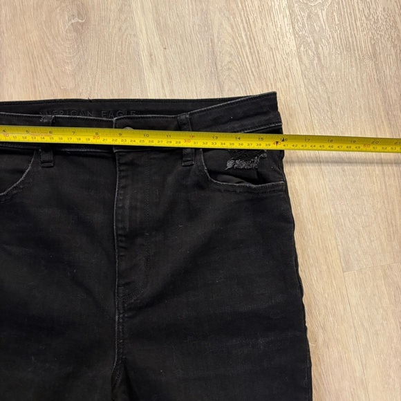 American Eagle crop skinny jeans black - Picture 8 of 11